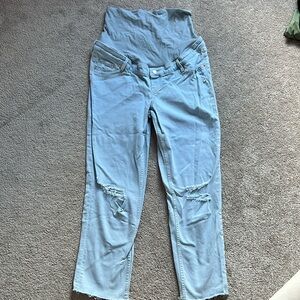 H&M Maternity Light Wash Jeans